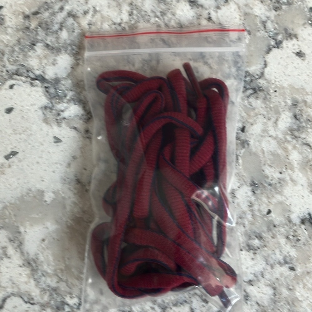 New Burgundy Brooks Shoelaces
